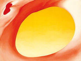 Georgia O'Keeffe: Pelvis Series, Red with Yellow