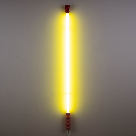 Yellow SuperLinea neon light