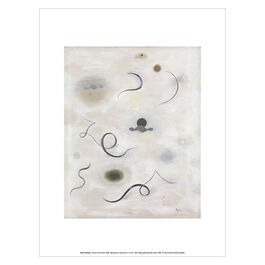 Paule Vézelay Curves and Circles art print
