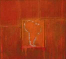 Frank Bowling: South America Squared