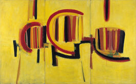Sir Terry Frost: Yellow Triptych