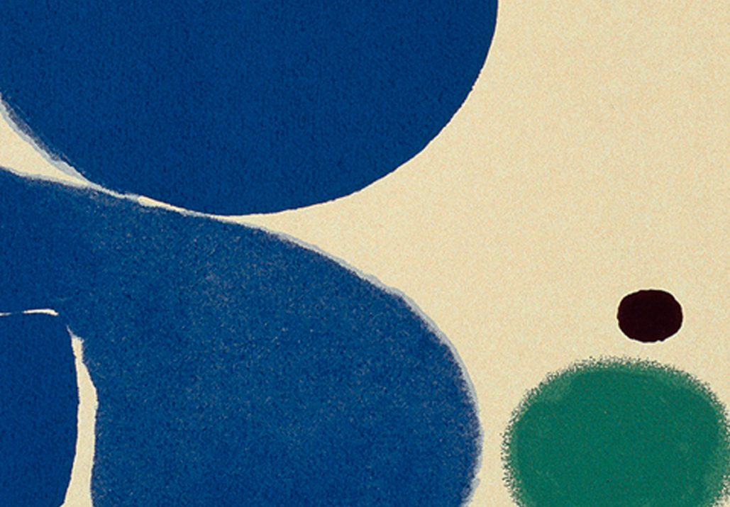 Featured Custom Prints / Featured Image: Victor Pasmore: Blue Movement and Green (1980)