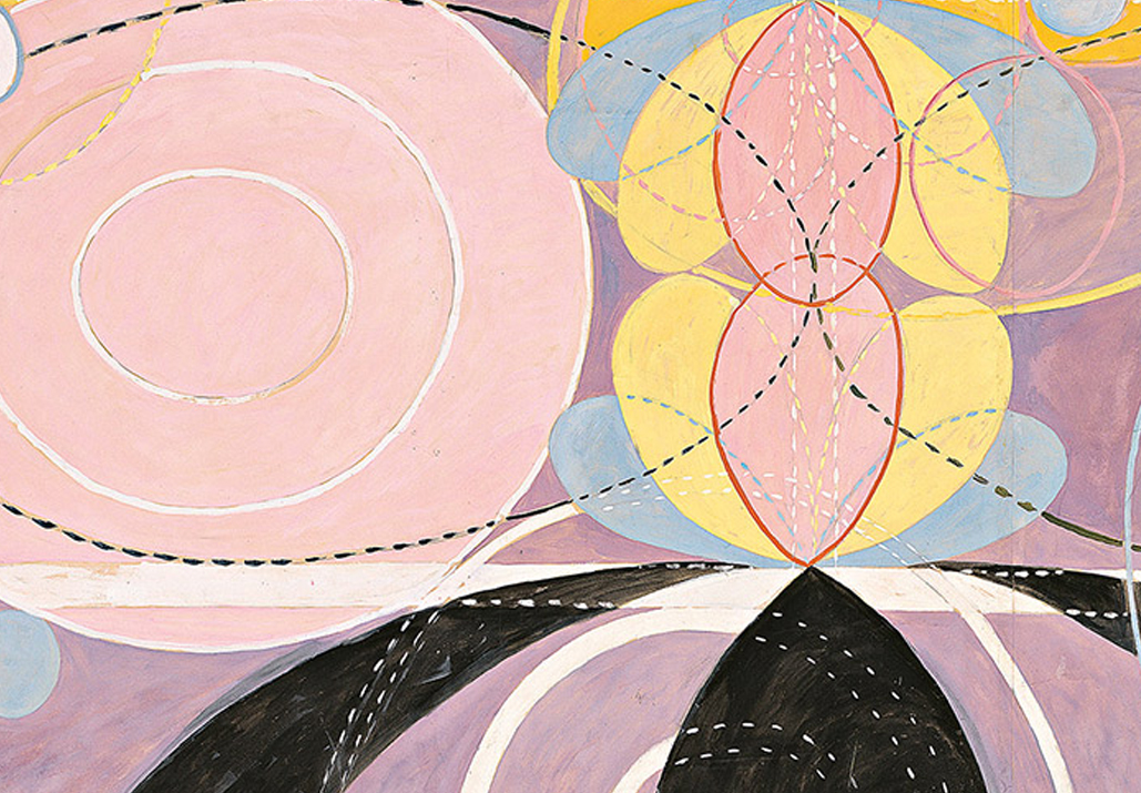 Art prints by abstract themed / Featured Image: Hilma af Klint: The Ten Largest, Group IV No. 6, Adulthood (1907)